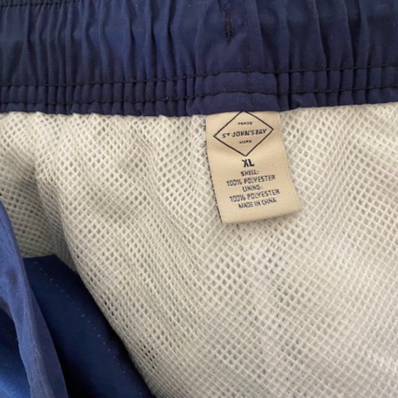 Bundle 2 * TEXAS FLAG SWIM TRUNKS (9-1/2" inseam) + NEW s/s drip dry BLUE TEE XL - Picture 6 of 8